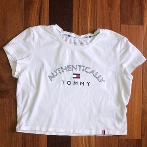 Authentically Tommy small crop T-shirt Tommy Hilfiger